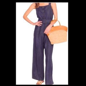 J. McLaughlin Navy Jumpsuit - Size 2